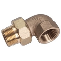 Vinkel union muffe/nippel